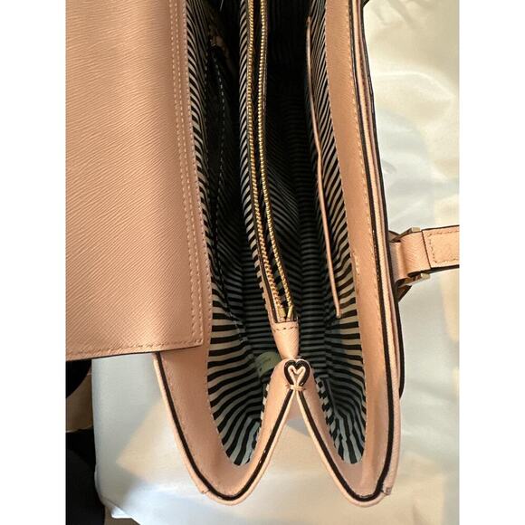 Kate Spade NY Cameron Street Light Pink Leather Zooey Tote Bag - Picture 7 of 8